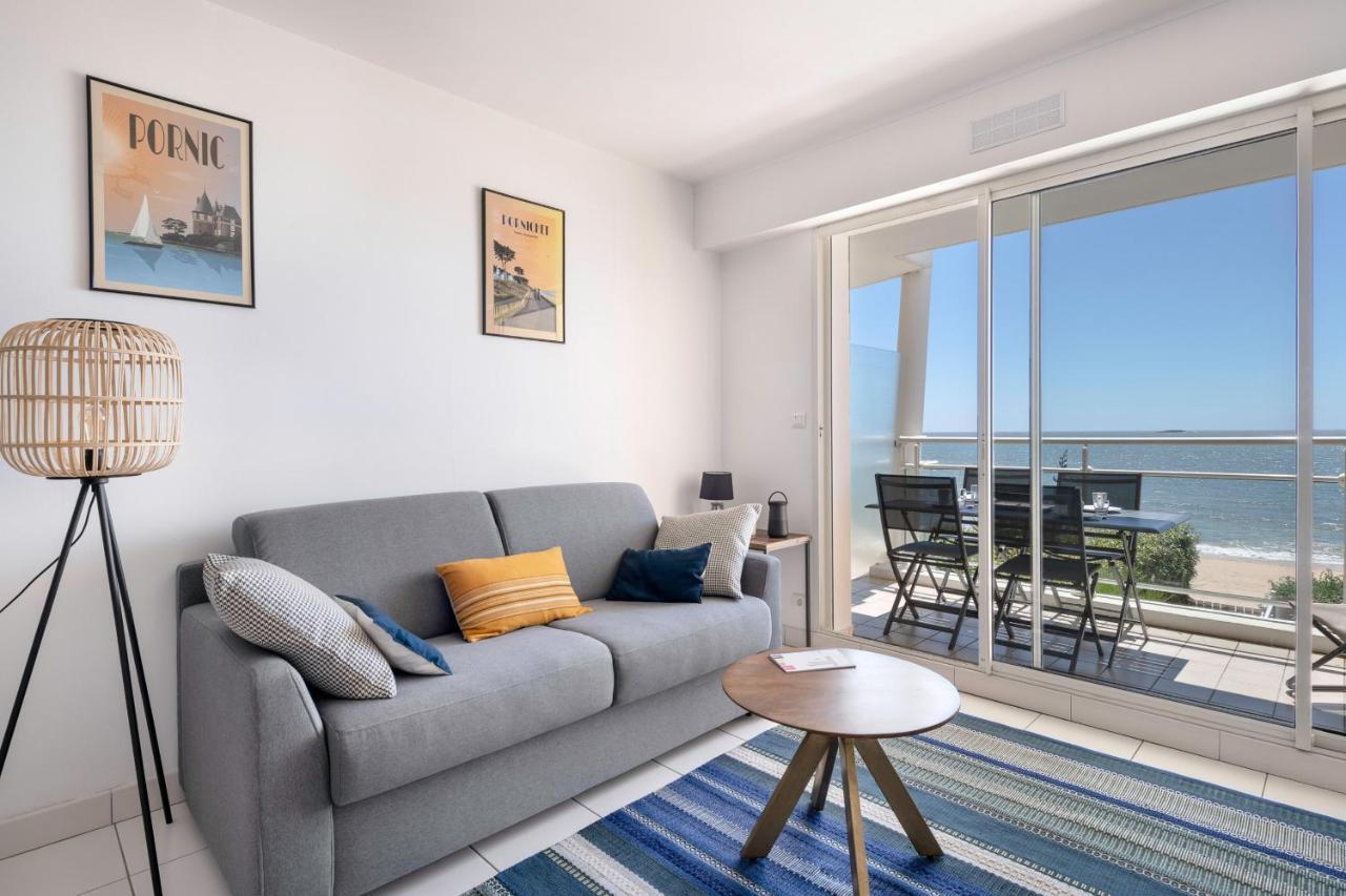 Vue Mer - Appartement Face Mer Pour 6 Pornichet Eksteriør bilde